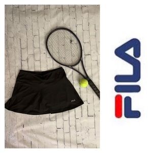 Fila Black Tennis Skirt Size M